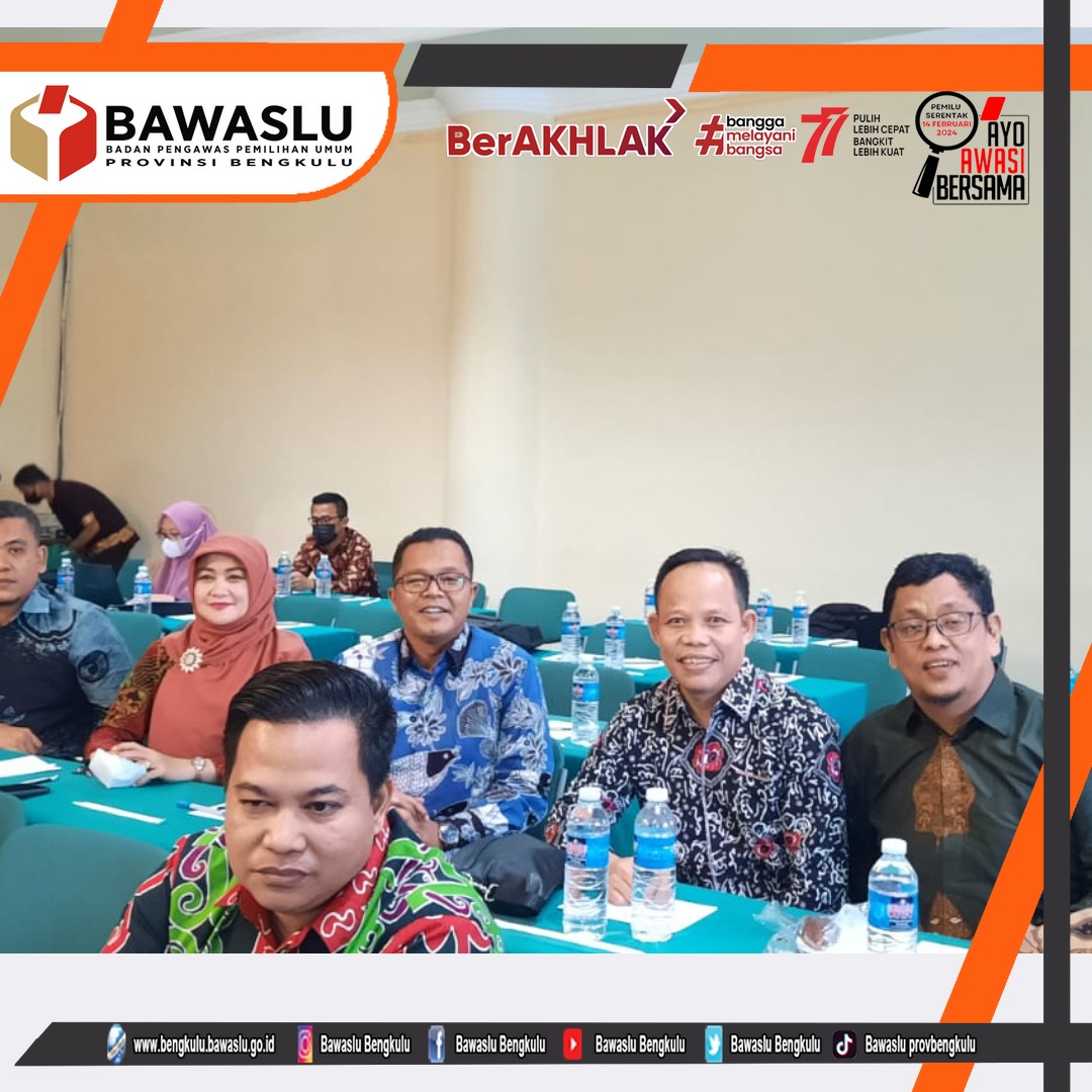Tingkatkan Kinerja Pengawasan Bawaslu gelar Diskusi Kelompok Terpumpun Penyusunan Pedoman dan Instruksi Penjaminan Mutu Pelatihan