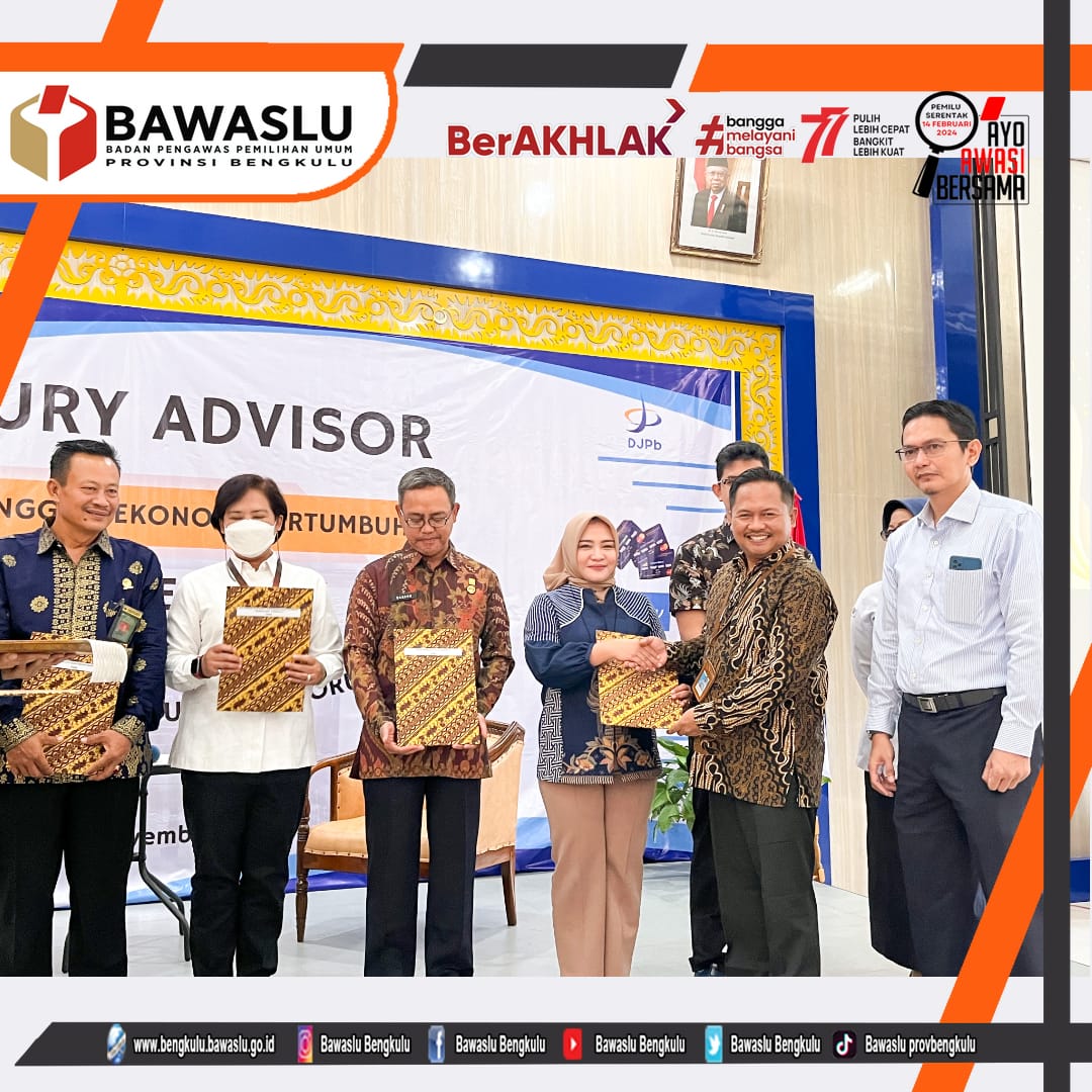 Bawaslu Bengkulu raih penghargaan dari KPPNÂ 