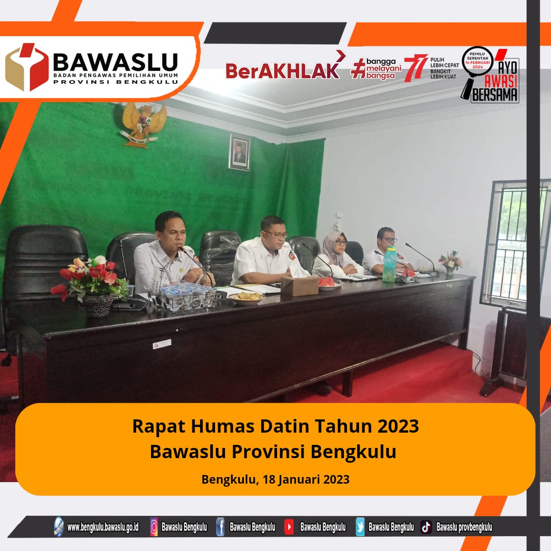 Rapat Humas Datin Tahun 2023