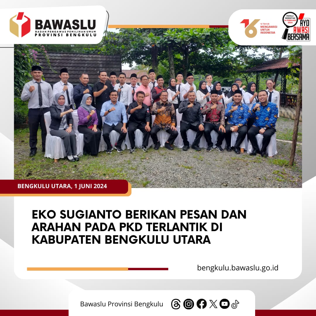 Eko Sugianto Berikan Pesan dan Arahan pada