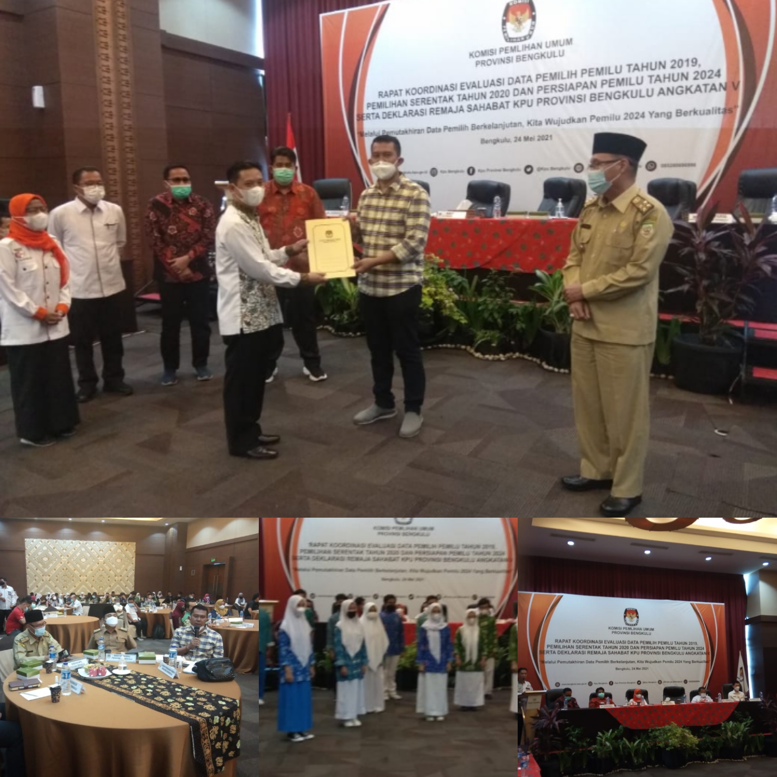 Rapat Koordinasi Evaluasi Data Pemilih Berkelanjutan