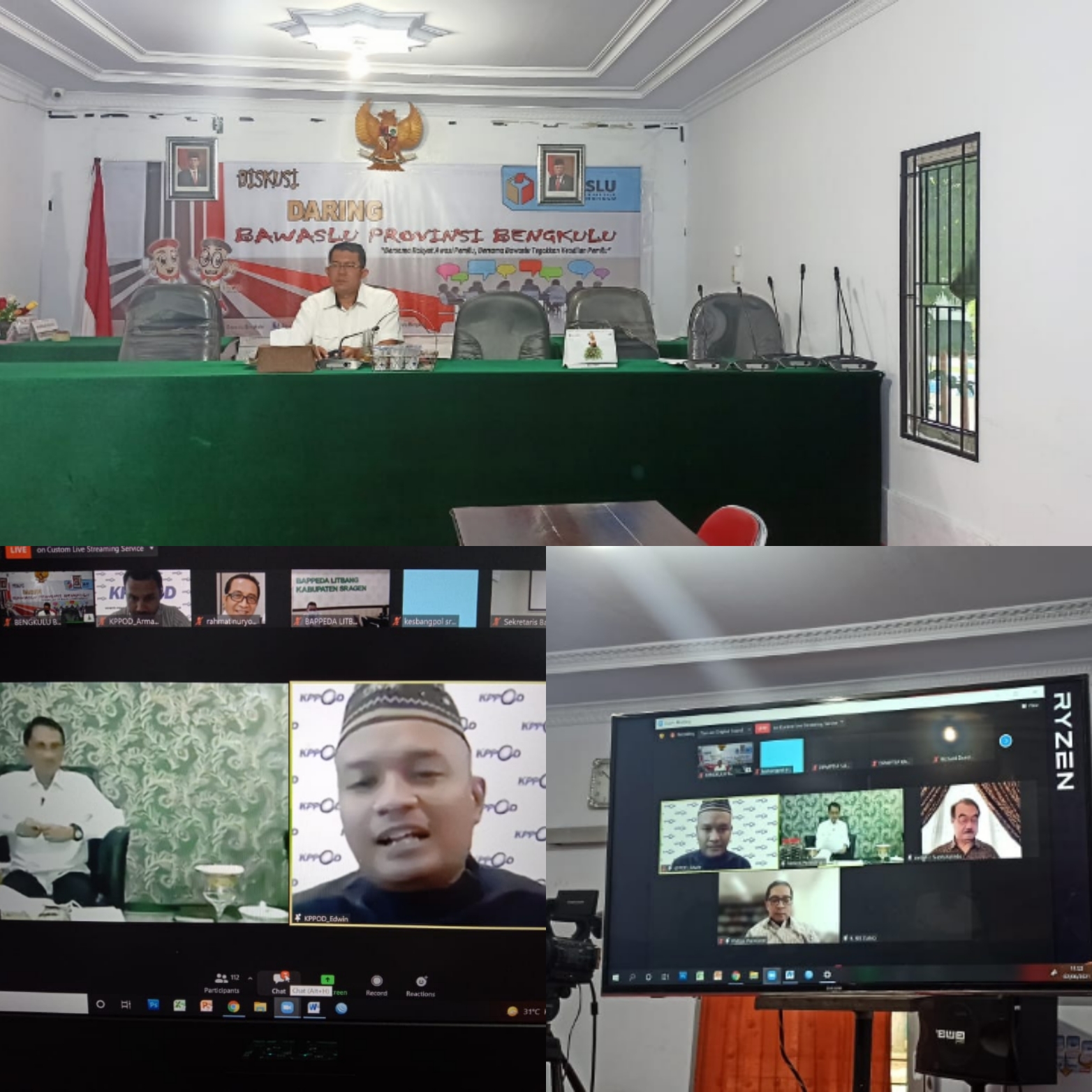 Diskusi pakar : Desentralisasi politik " Pilkada langsung dan Demokrasi lokal (evaluasi dan Rekomendasi)