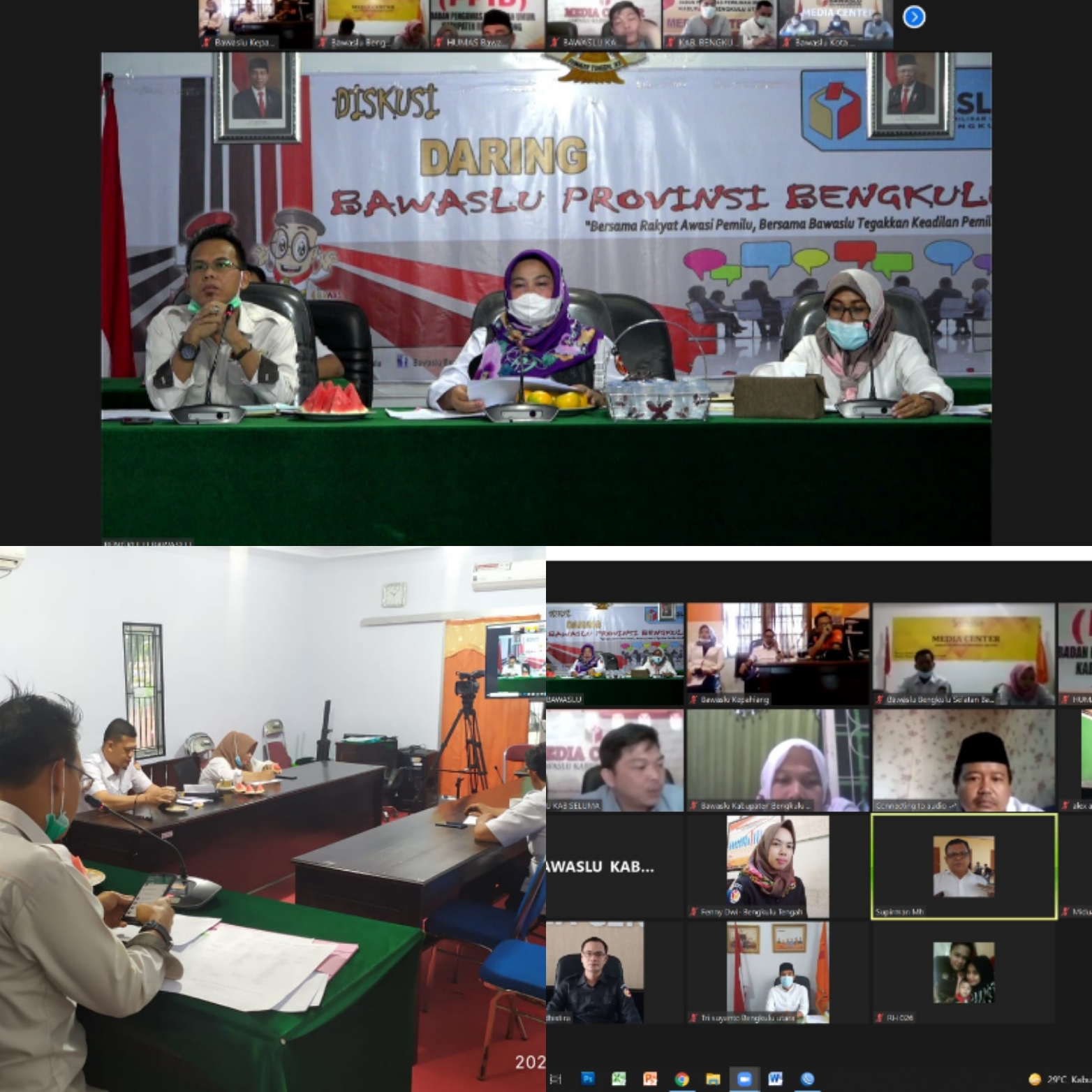 PERSIAPAN MENUJU HARI H, BAWASLU MATANGKAN PENYELENGGARAAN SKPP