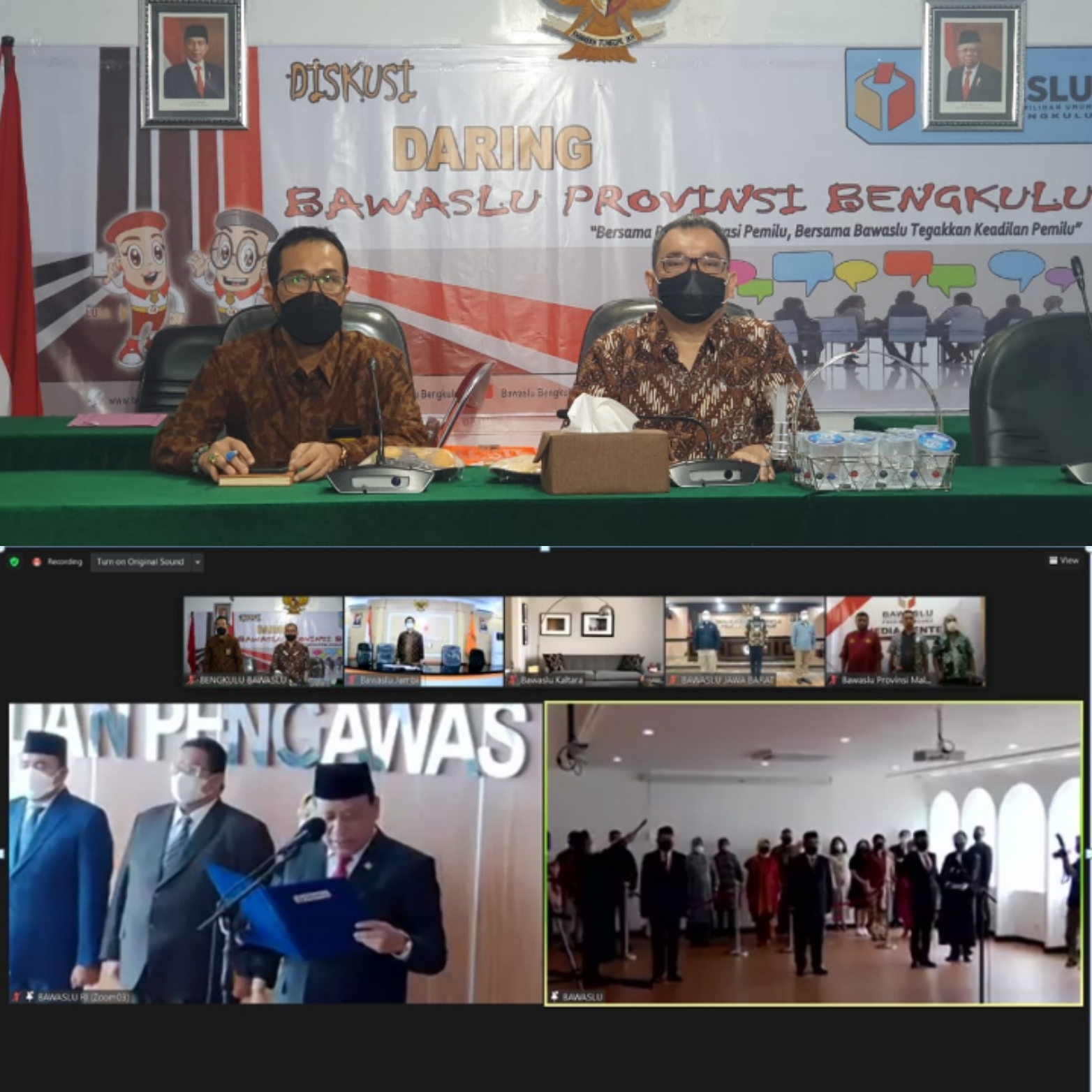 Selamat Atas Pelantikan Jabatan Pimpinan Tinggi Madya Bawaslu RI