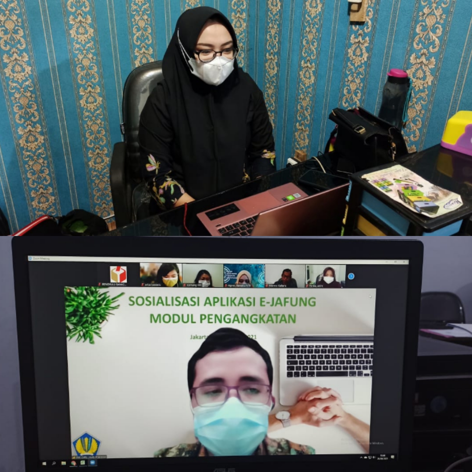 Rapat Sosialisasi Penyusunan DUPAK Melalui Aplikasi e-Jafung