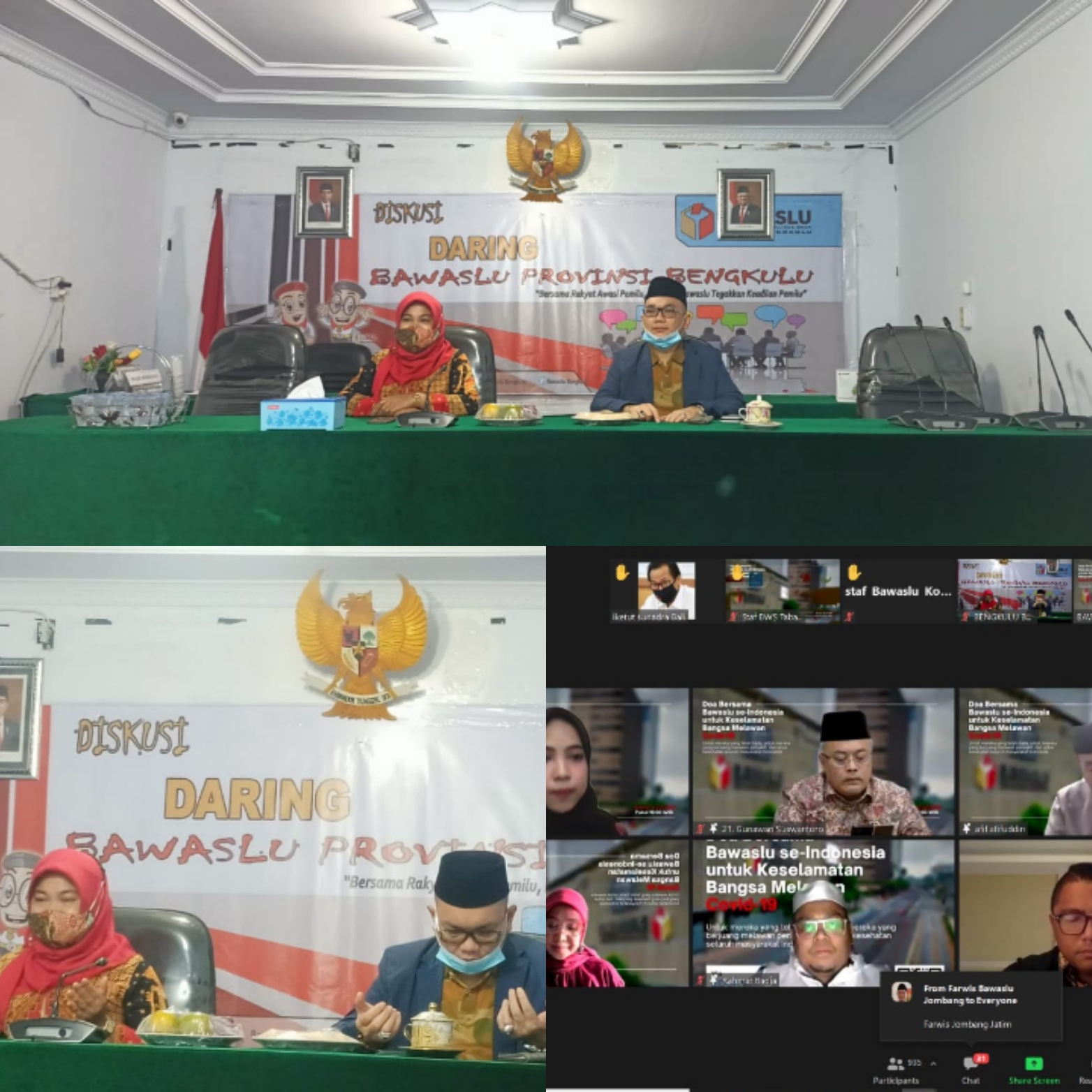 Doa Bersama Keluarga Besar Bawaslu