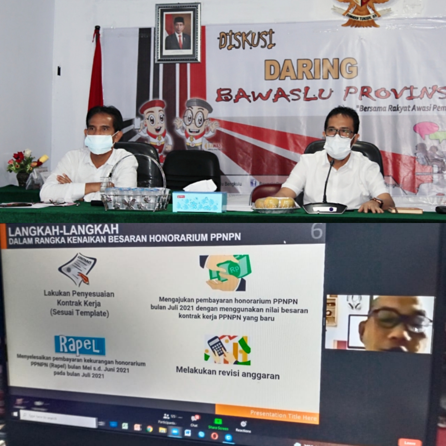 Bawaslu Bahas Konversi Uang Makan PPNPN