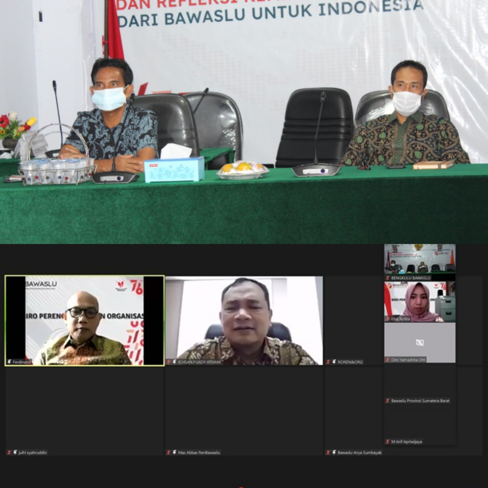 Bawaslu Lakukan Rekam/Penginputan Kembali Anggaran Belanja Untuk PPNPN Tahun 2021