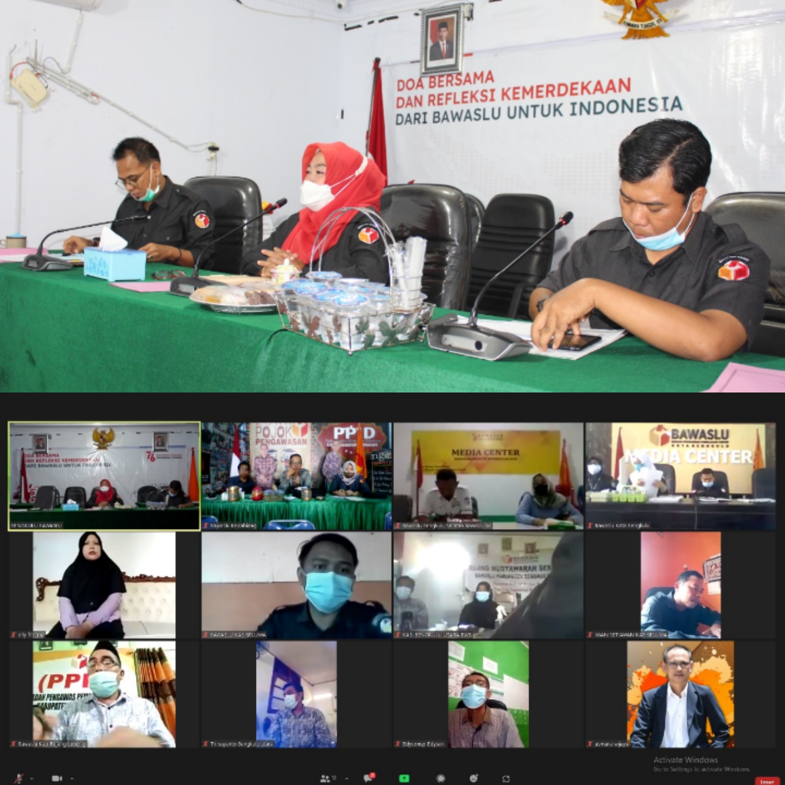 Jelang Hari-H, Bawaslu Provinsi Bengkulu Matangkan Persiapan SKPP Dasar