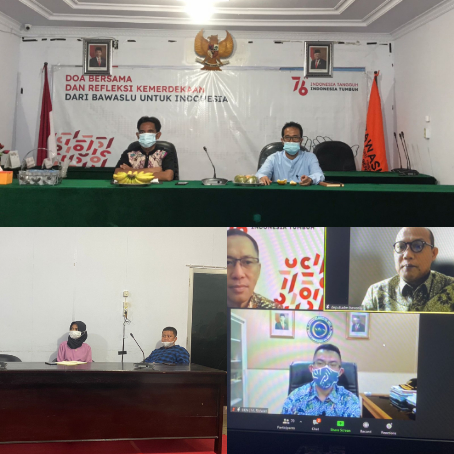 Rapat Persiapan Pelaksanaan SKD CPNS Bawaslu Tahun Anggaran 2021