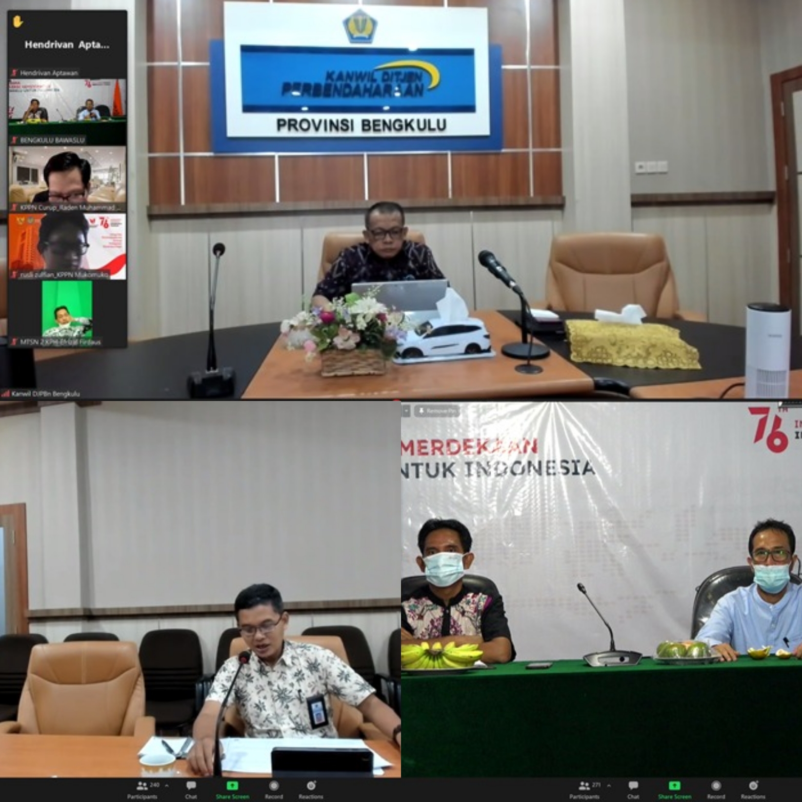 Workshop/Rakor SAKTI Manajerial dan Kick Off EUT Satker Non Piloting