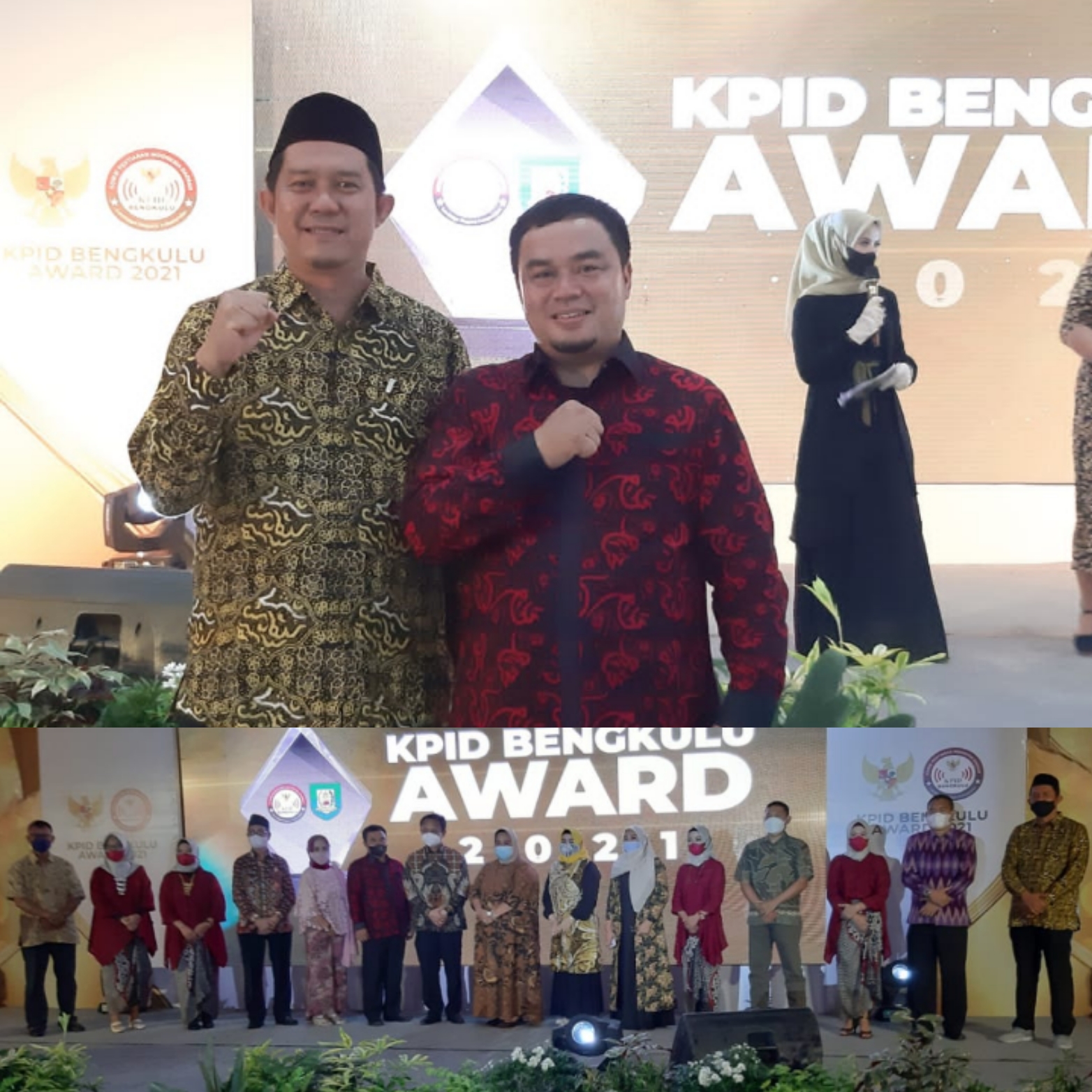 Bawaslu Bengkulu Hadiri KPID Bengkulu Award 2021