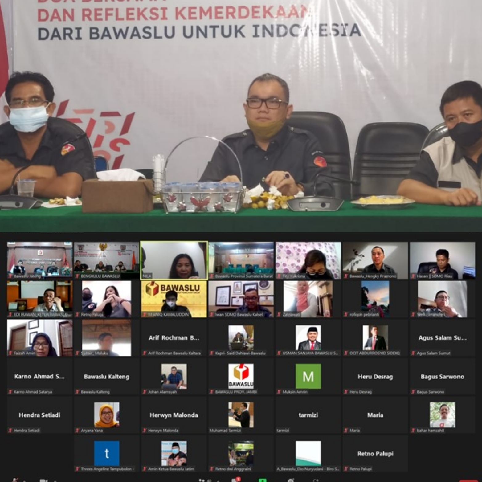 Rapat Penyusunan Outline Naskah Kajian Pengelolaan SDM Pengawas Pemilu