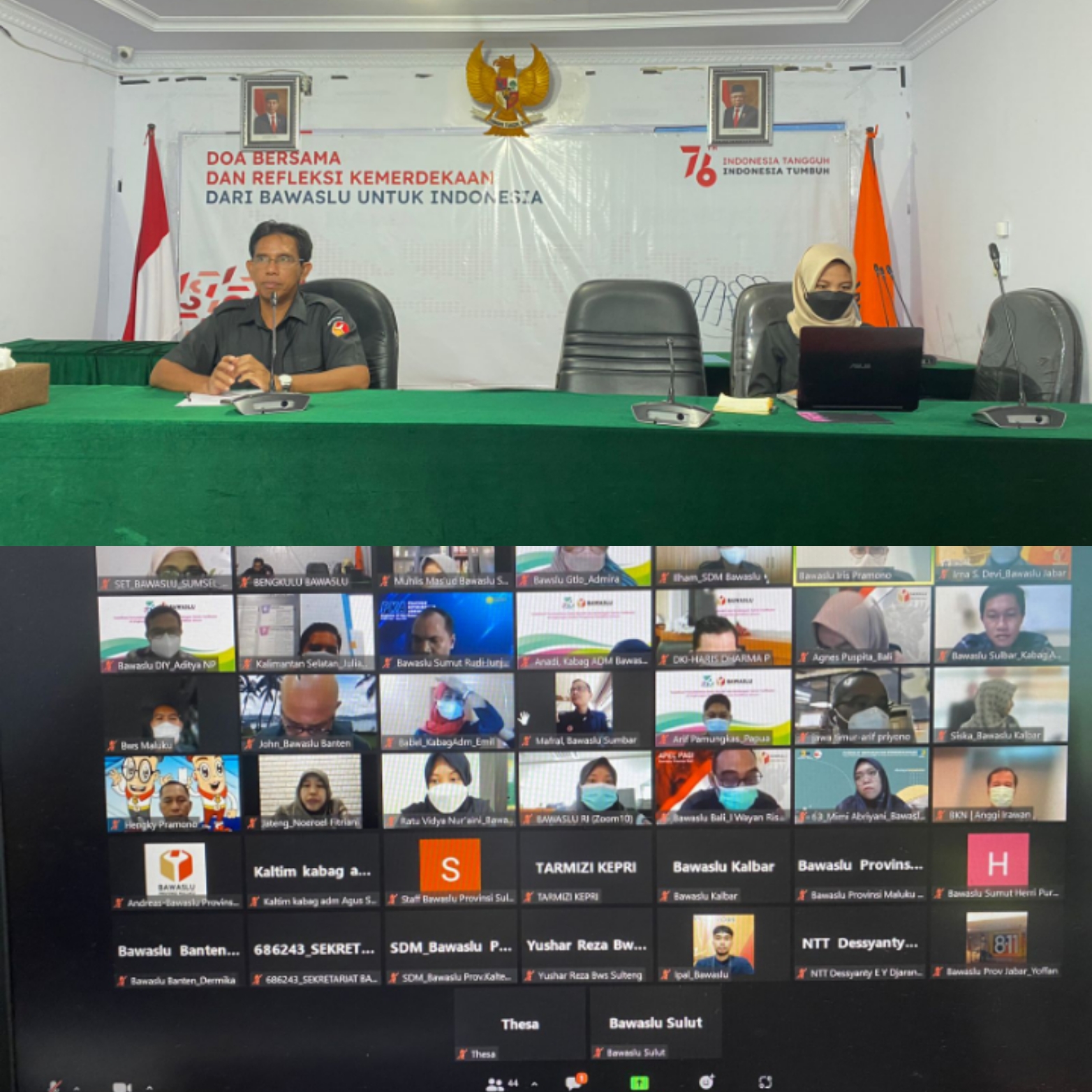 Rapat Tindak Lanjut Pengisian Aplikasi MySAPK