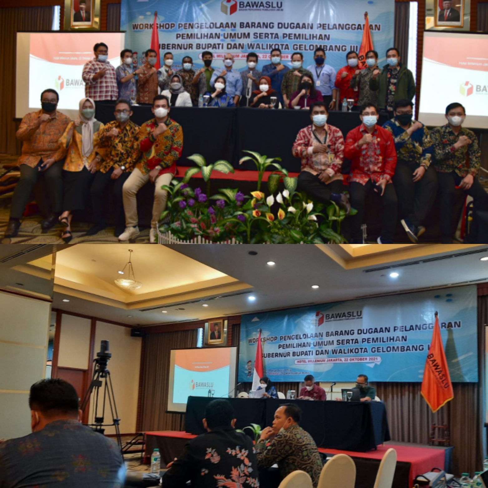 Workshop Pengelolaan Barang Dugaan Pelanggaran Pemilihan Umum Serta Pemilihan Gubernur, Bupati dan Walikota Gelombang III