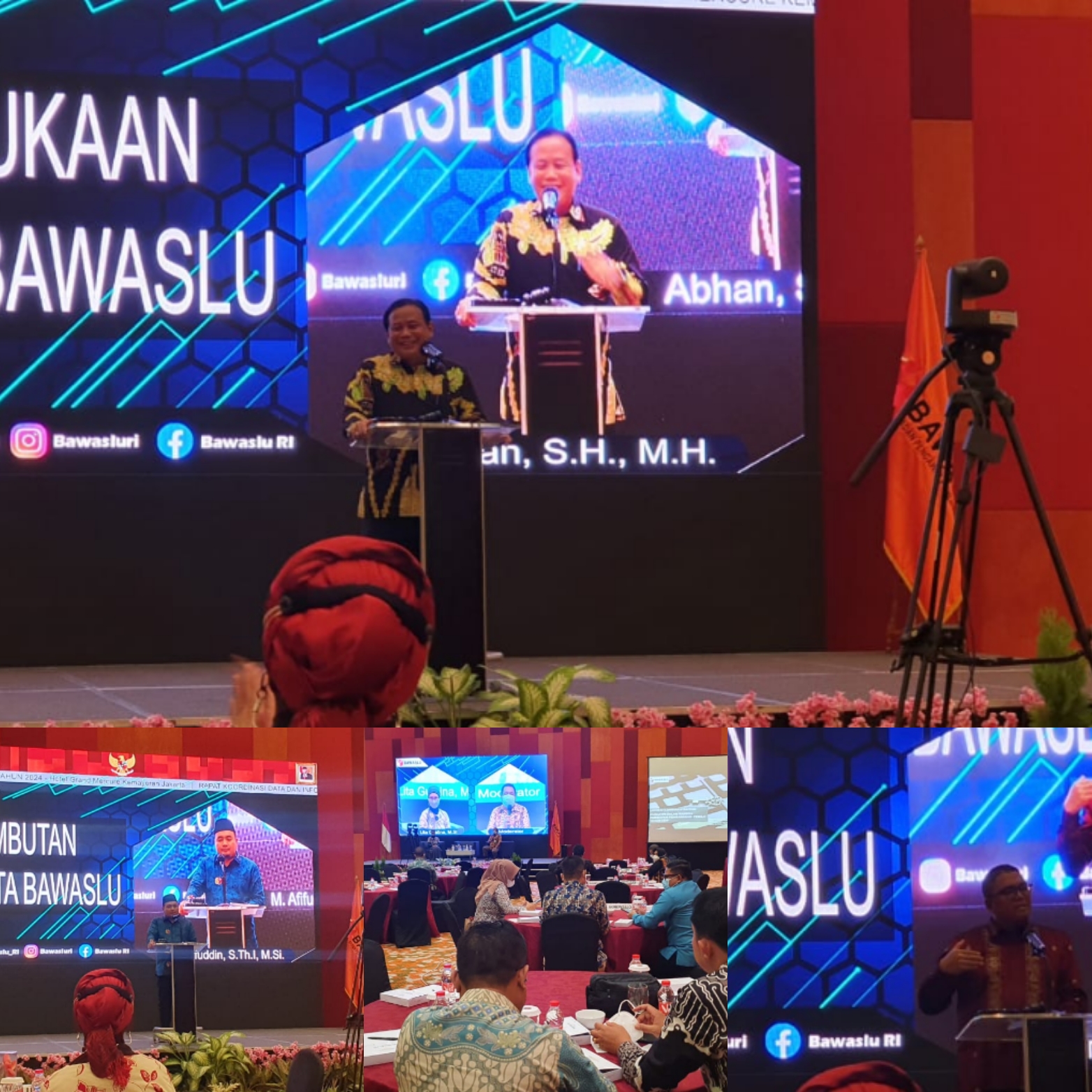 Bawaslu Bengkulu Hadiri Rakor Datin Bawaslu RI