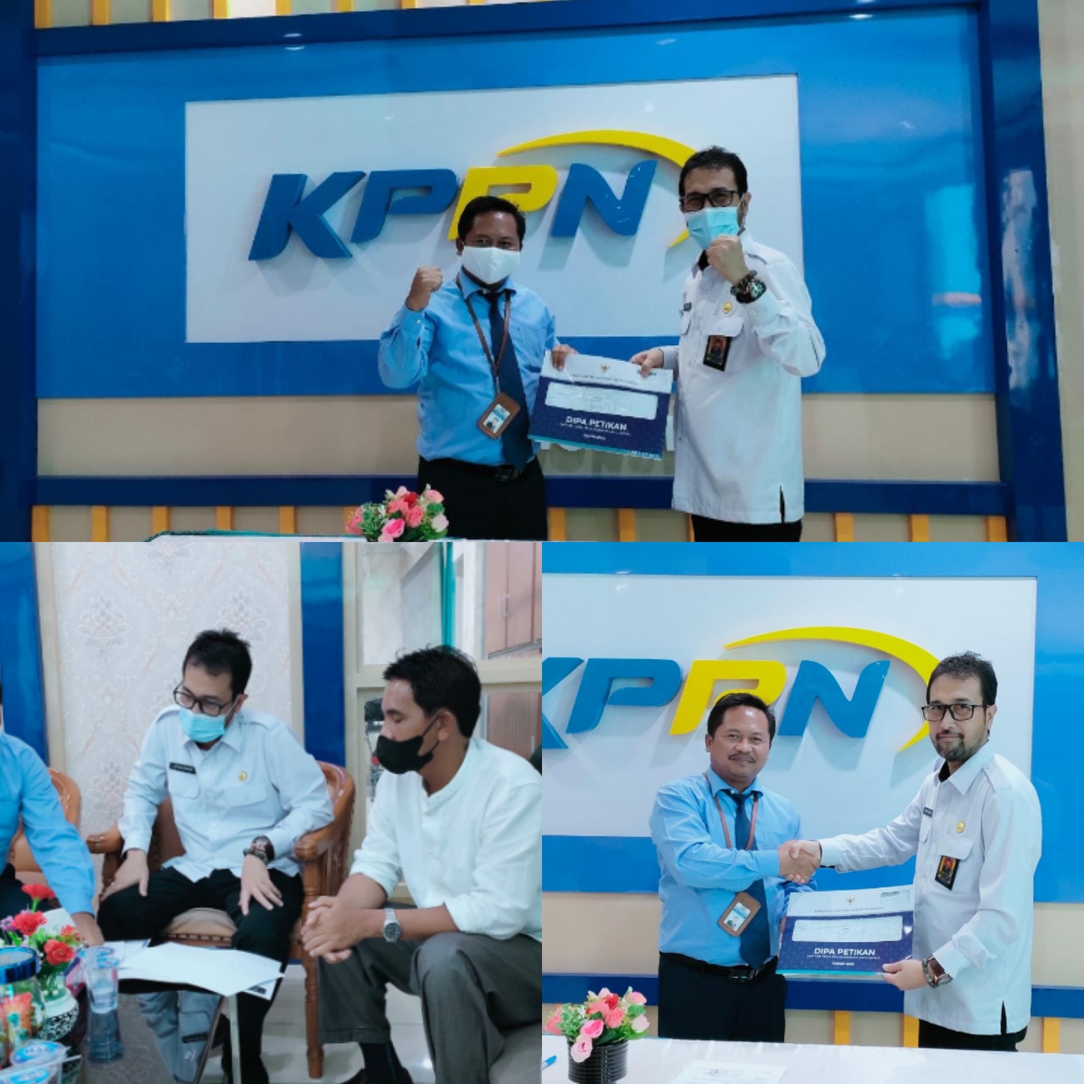 Serah Terima DIPA Tahun 2022, Bawaslu Provinsi Bengkulu Optimis Dapat Mengelola dengan Baik