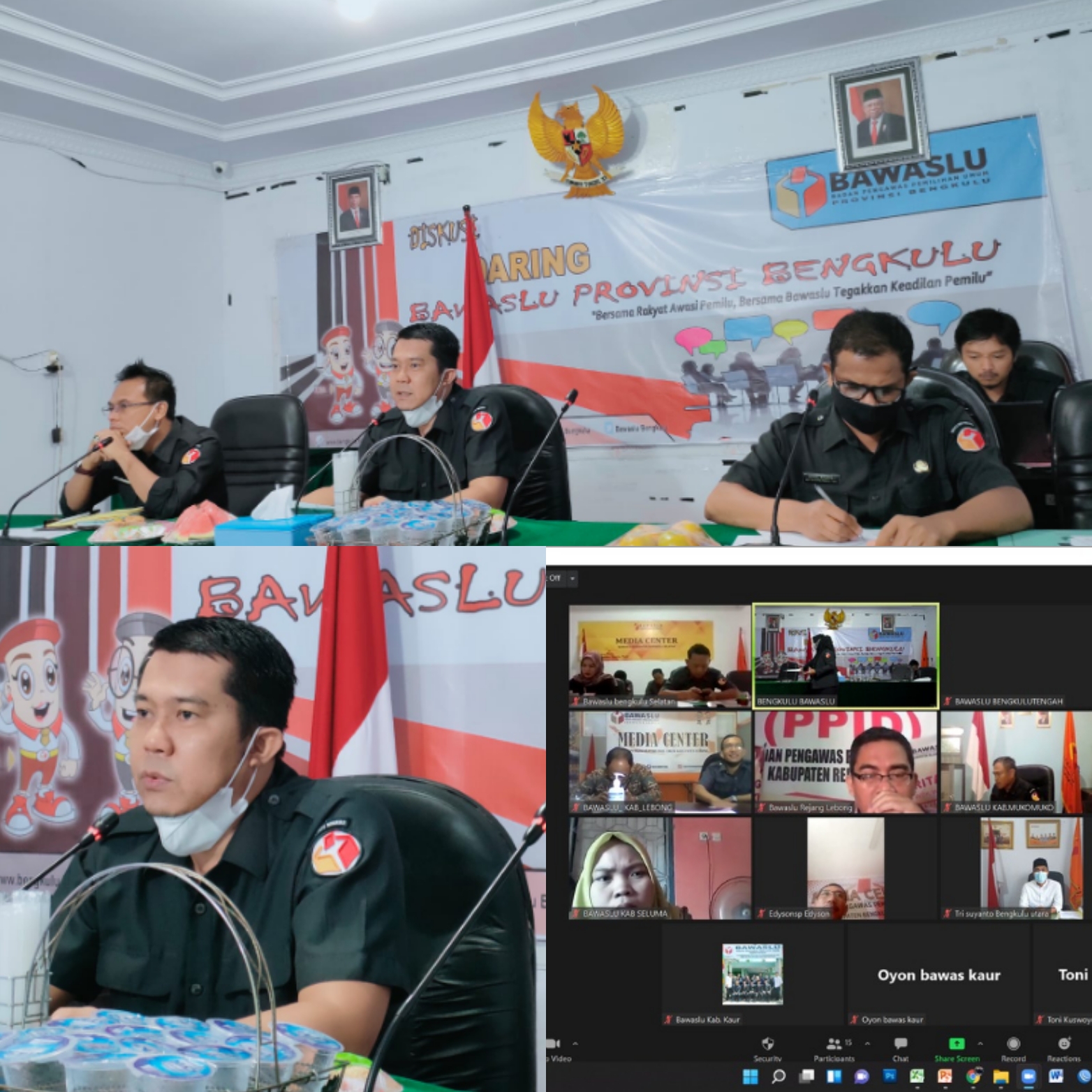 Rapat Evaluasi Kehumasan, Data dan Informasi