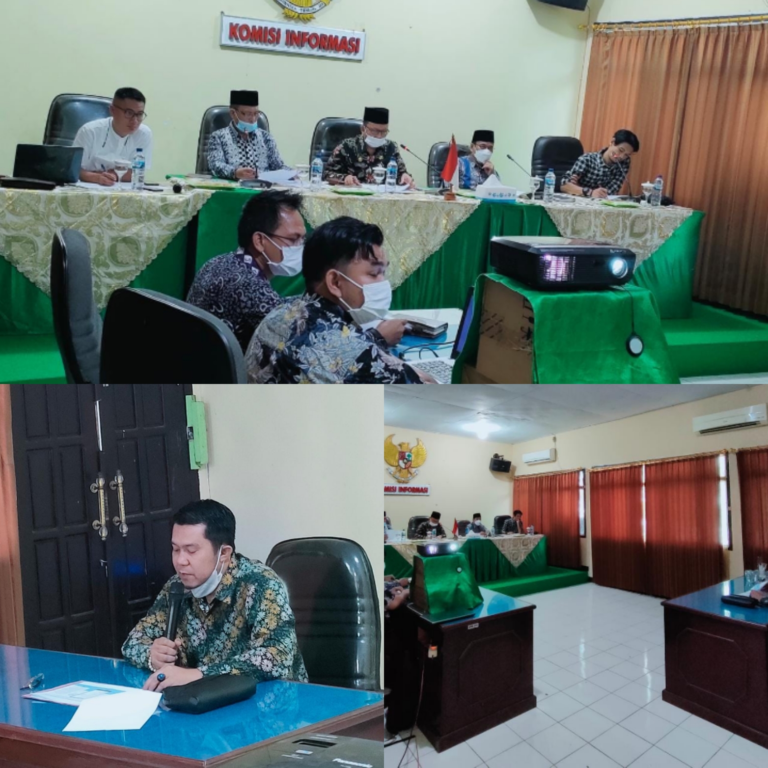 Bawaslu Provinsi Bengkulu Ikuti Sesi Penjurian SAQ di KIP Bengkulu