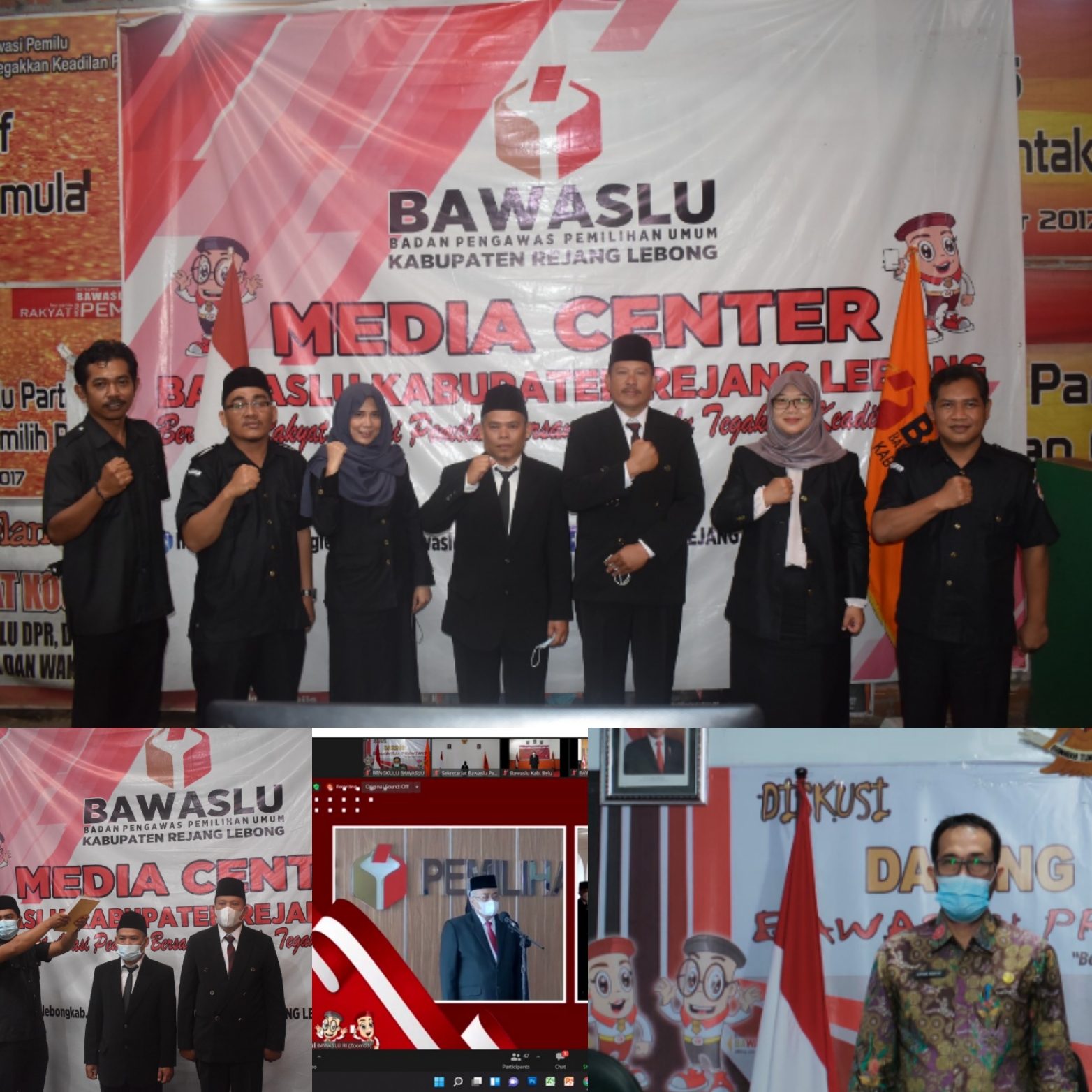 Pelantikan dan Pengambilan Sumpah/Janji Pejabat Administrator dan Pejabat Pengawas di Lingkungan Bawaslu