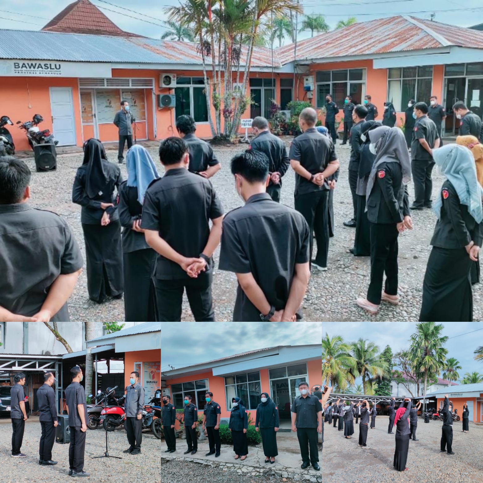 Apel Pagi Awal Tahun 2022 Bawaslu Provinsi Bengkulu