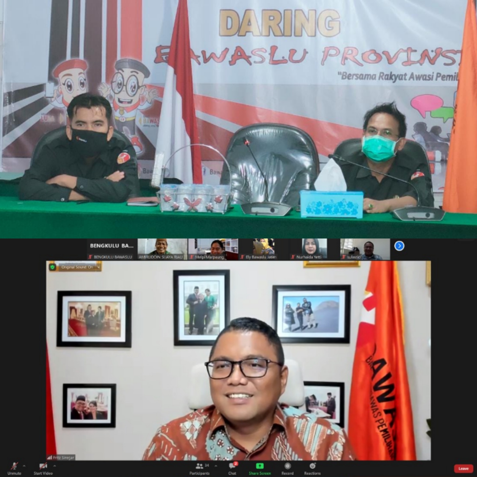 Rapat Divisi H2DI, Fritz Ajak Jajaran Pengawas "Start Strong"