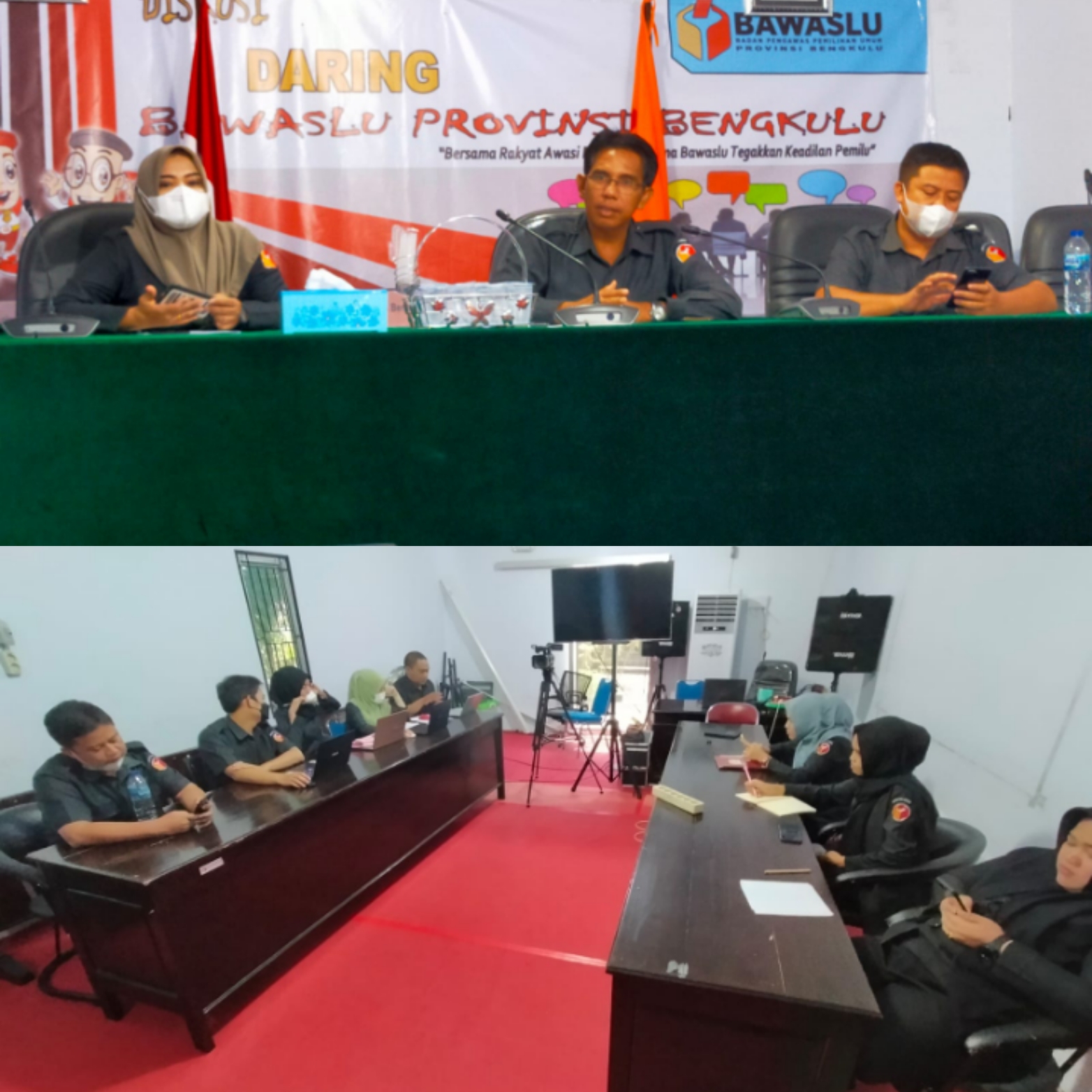 Rapat Bagian Administrasi Bawaslu Provinsi Bengkulu