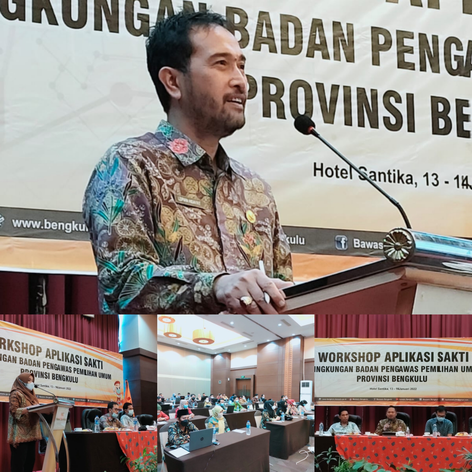 Bawaslu Provinsi Bengkulu Gelar Workshop Aplikasi SAKTI