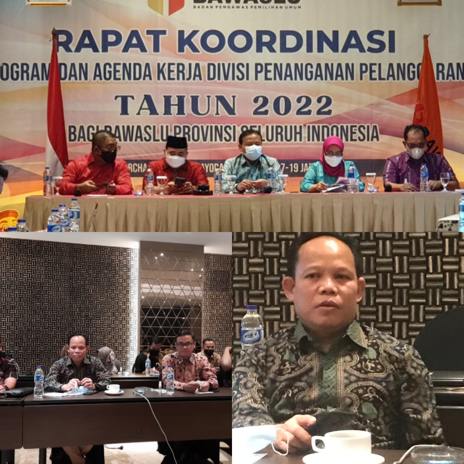 Rapat Koordinasi Program dan Agenda Kerja Divisi Penanganan Pelanggaran Tahun 2022 Bagi Bawaslu Provinsi se-Indonesia