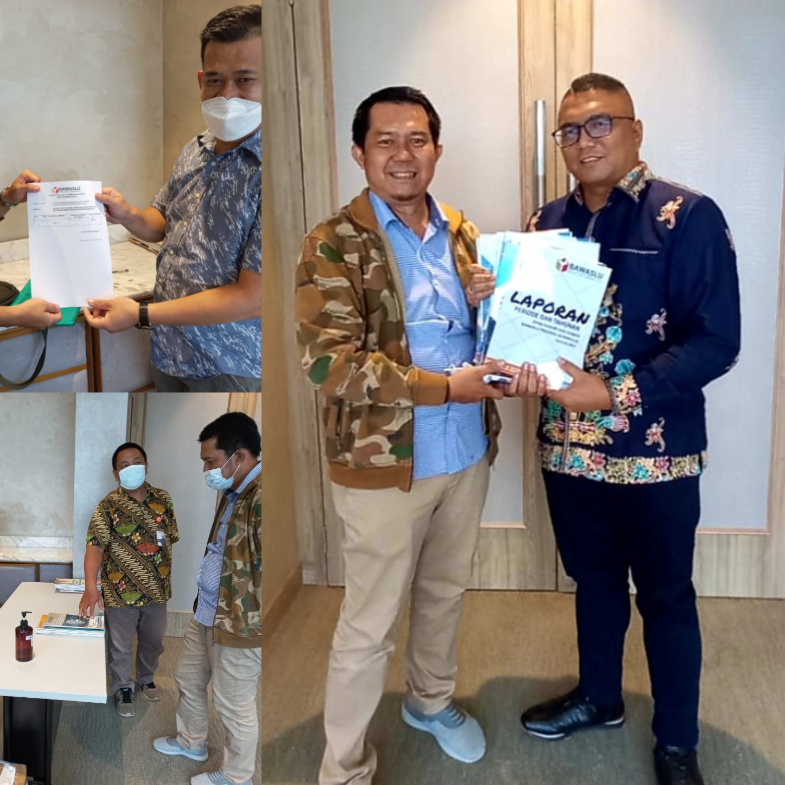 Bawaslu Provinsi Bengkulu Sampaikan Laporan H2DI ke Bawaslu RI
