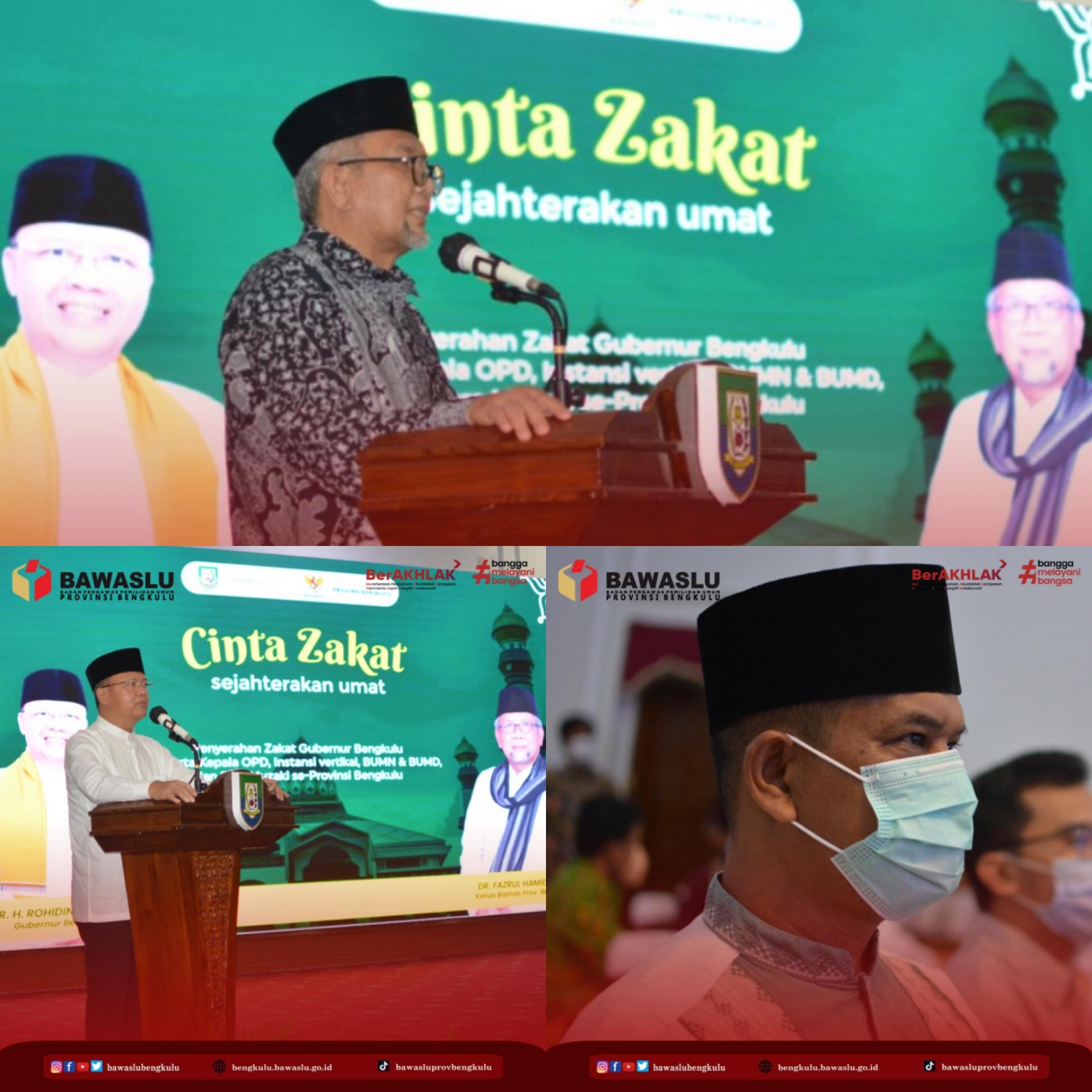 Silaturahim Gubernur Bengkulu Dalam Rangka Ajakan Penunaian Zakat Provinsi Bengkulu