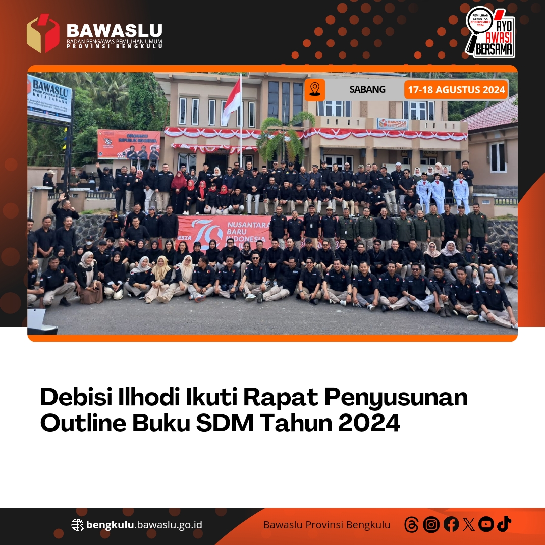 Debisi Ilhodi Ikuti Rapat Penyusunan Outline Buku SDM Tahun 2024