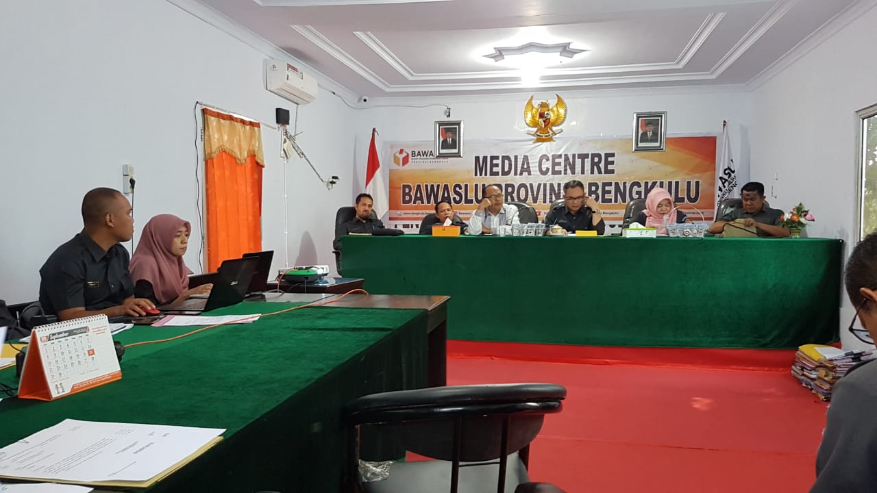 RAPAT PENGUATAN PPID BAWASLU PROVINSI BENGKULU