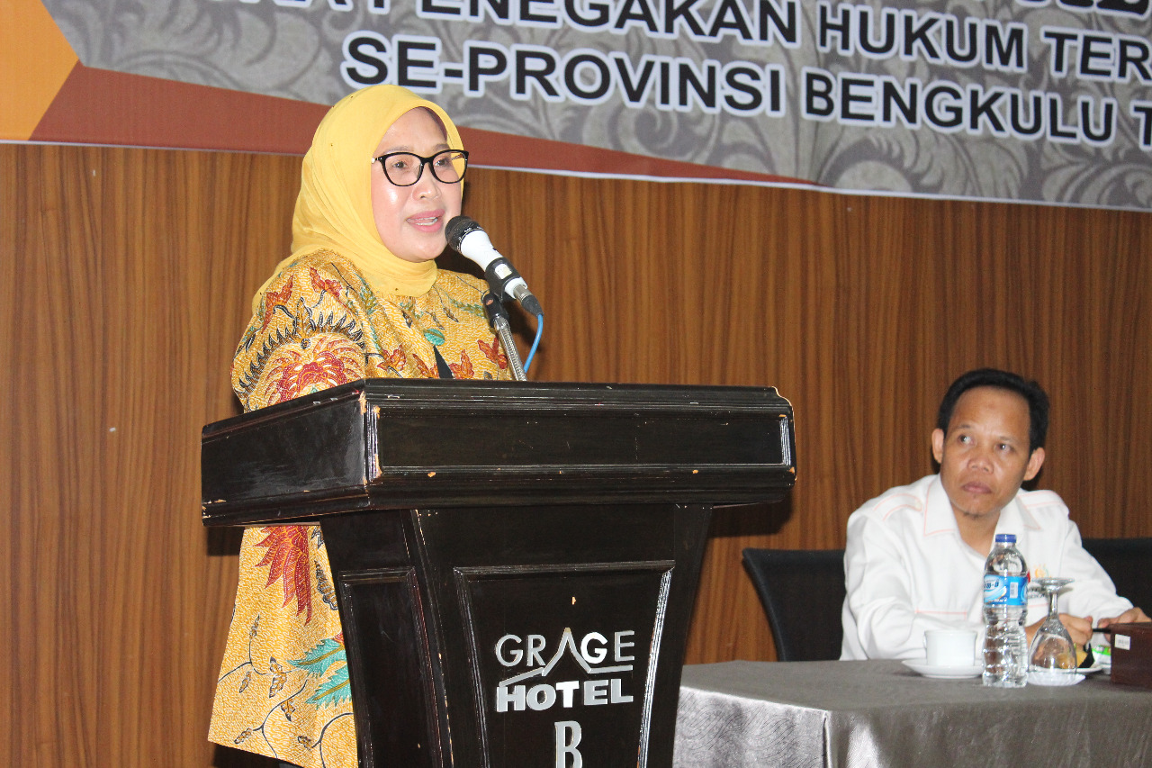 Rapat Evaluasi Sentra Penegakan Hukum Terpadu (GAKKUMDU) Se-Provinsi Bengkulu Tahun 2019.