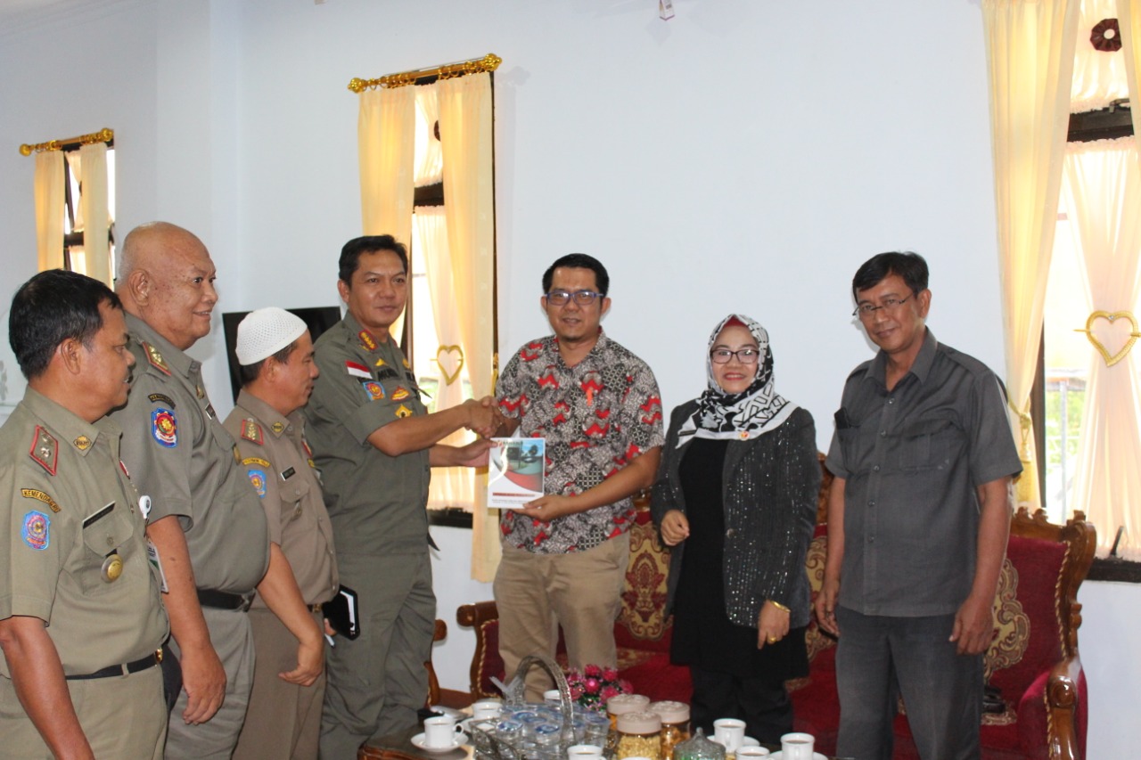 Bawaslu Provinsi Bengkulu Mengajak Satpol-PP Provinsi Bengkulu Meningkatkan Sinergitas pada Pilkada 2020