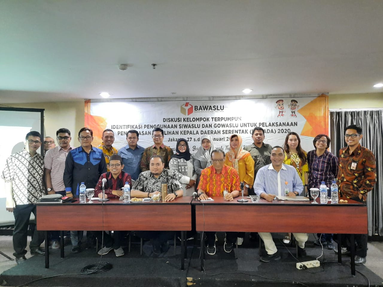 Diskusi Terpumpun Identifikasi Penggunaan Siwaslu dan Gowaslu untuk Pelaksanaan Pengawasan Pemilihan Kepala Daerah (Pilkada) Serentak Tahun 2020