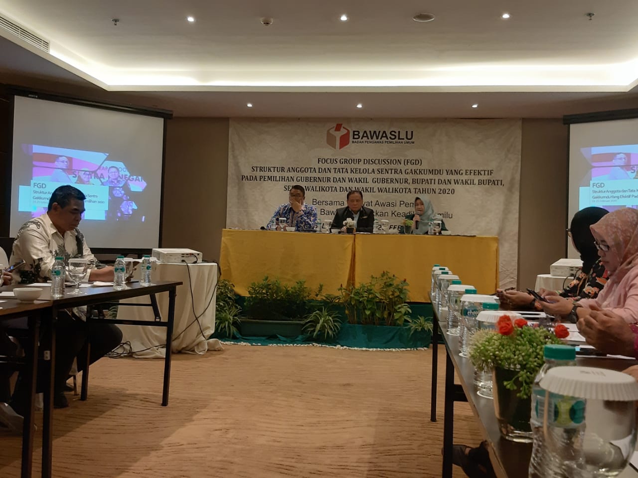 PENGUATAN STRUKTUR ANGGOTA DAN TATA KELOLA SENTRA GAKKUMDU PADA PEMILIHAN GUBERNUR, BUPATI DAN WALIKOTA TAHUN 2020