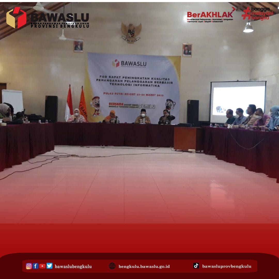 Halid Saifullah Hadiri FGD Peningkatan Kualitas Penanganan Pelanggaran Berbasis TI