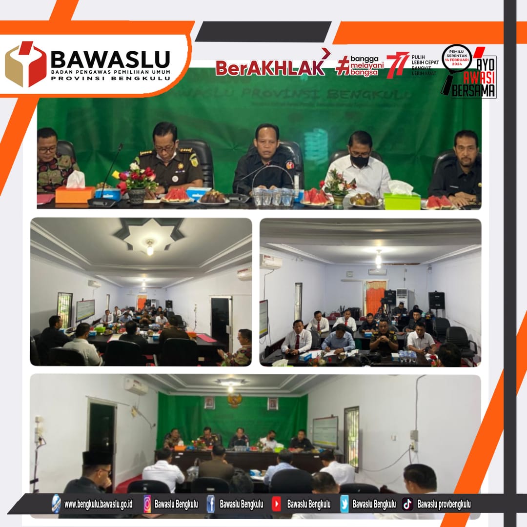 Sentra Gakkumdu Gelar Rapat Bahas Rencana Kerja dan Anggaran