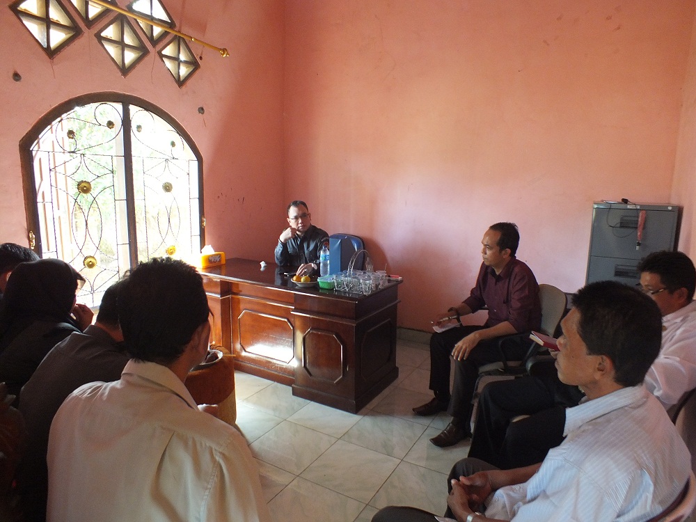 Bawaslu Provinsi Bengkulu Supervisi ke Panwas Kabupaten Bengkulu Tengah