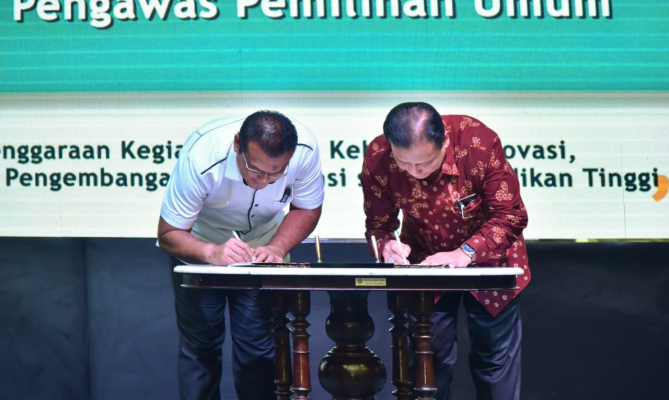 Tingkatkan Kapasitas dan Integritas SDM, Bawaslu Menandatangani Kerja sama dengan LAN