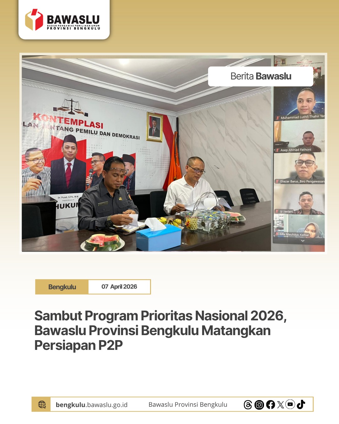 Bawaslu Bengkulu