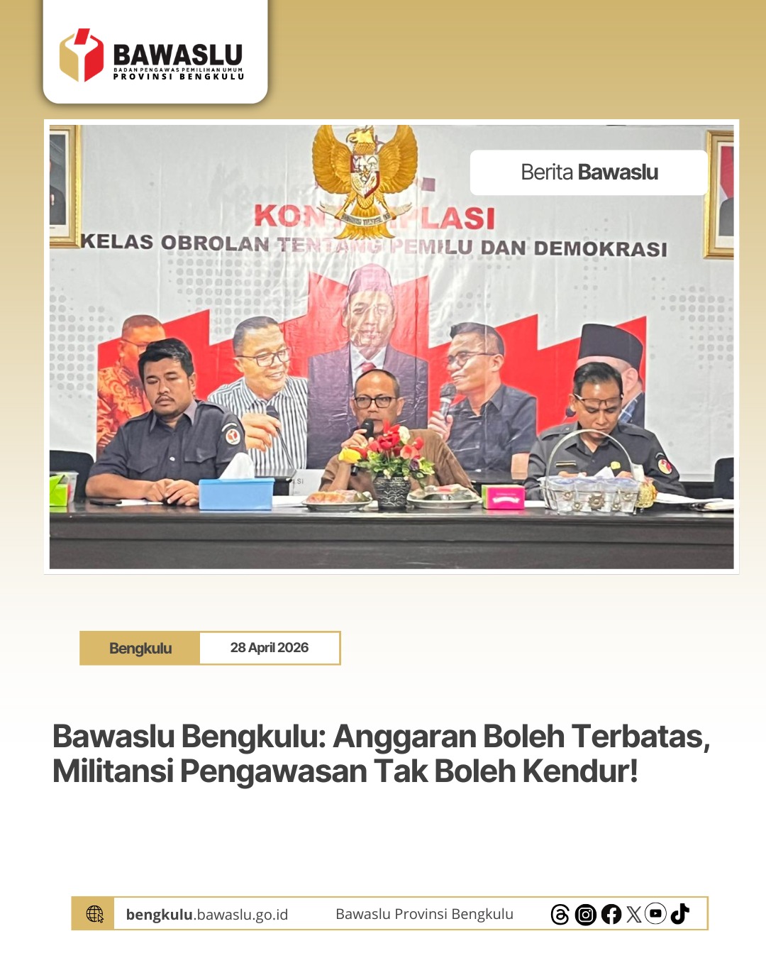 Bawaslu Bengkulu