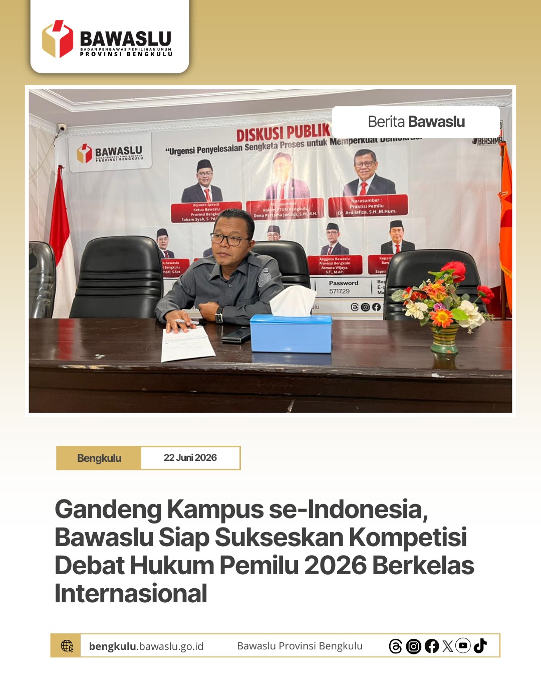 Bawaslu Bengkulu