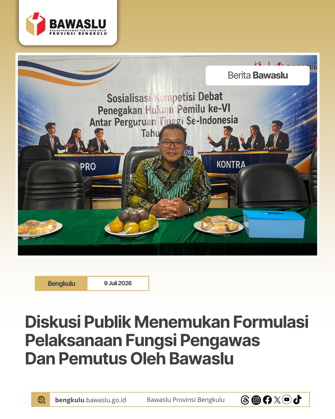 Bawaslu Bengkulu