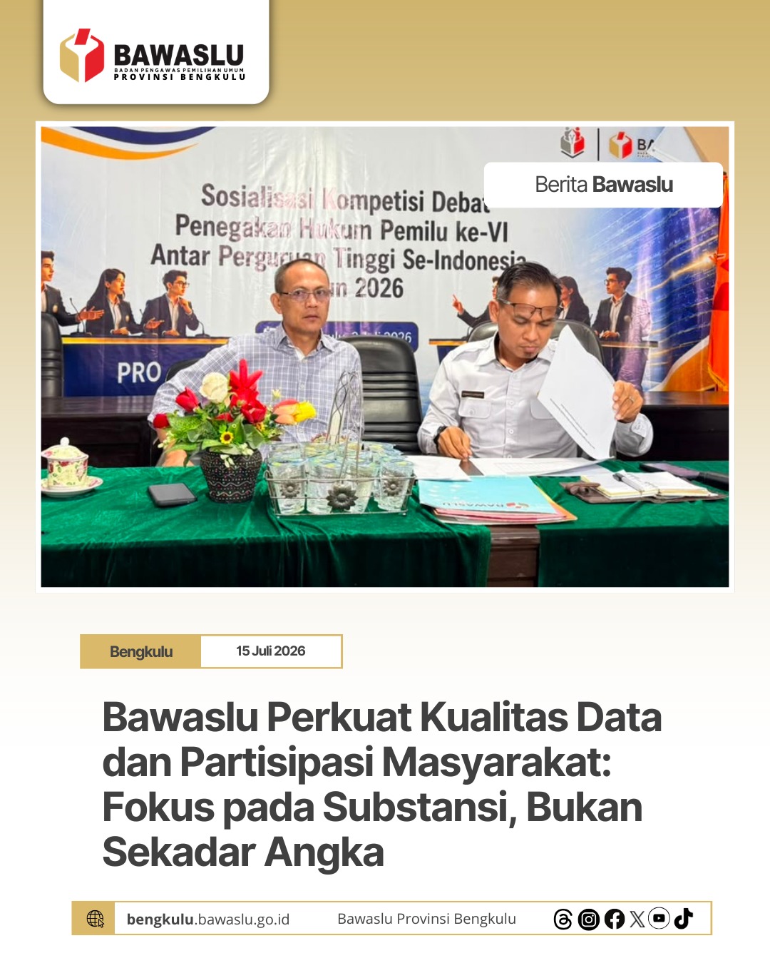 Bawaslu Bengkulu