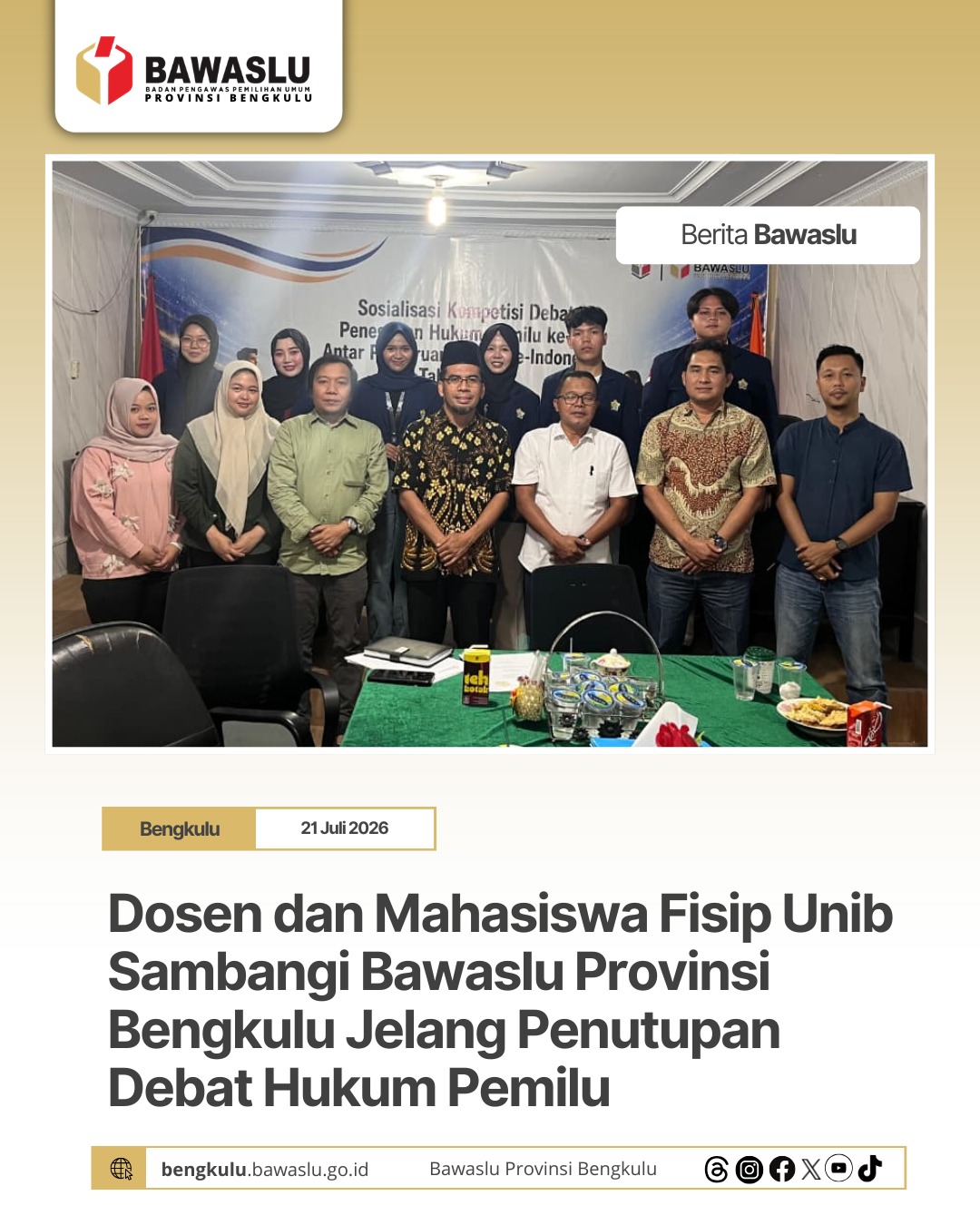 Bawaslu Bengkulu