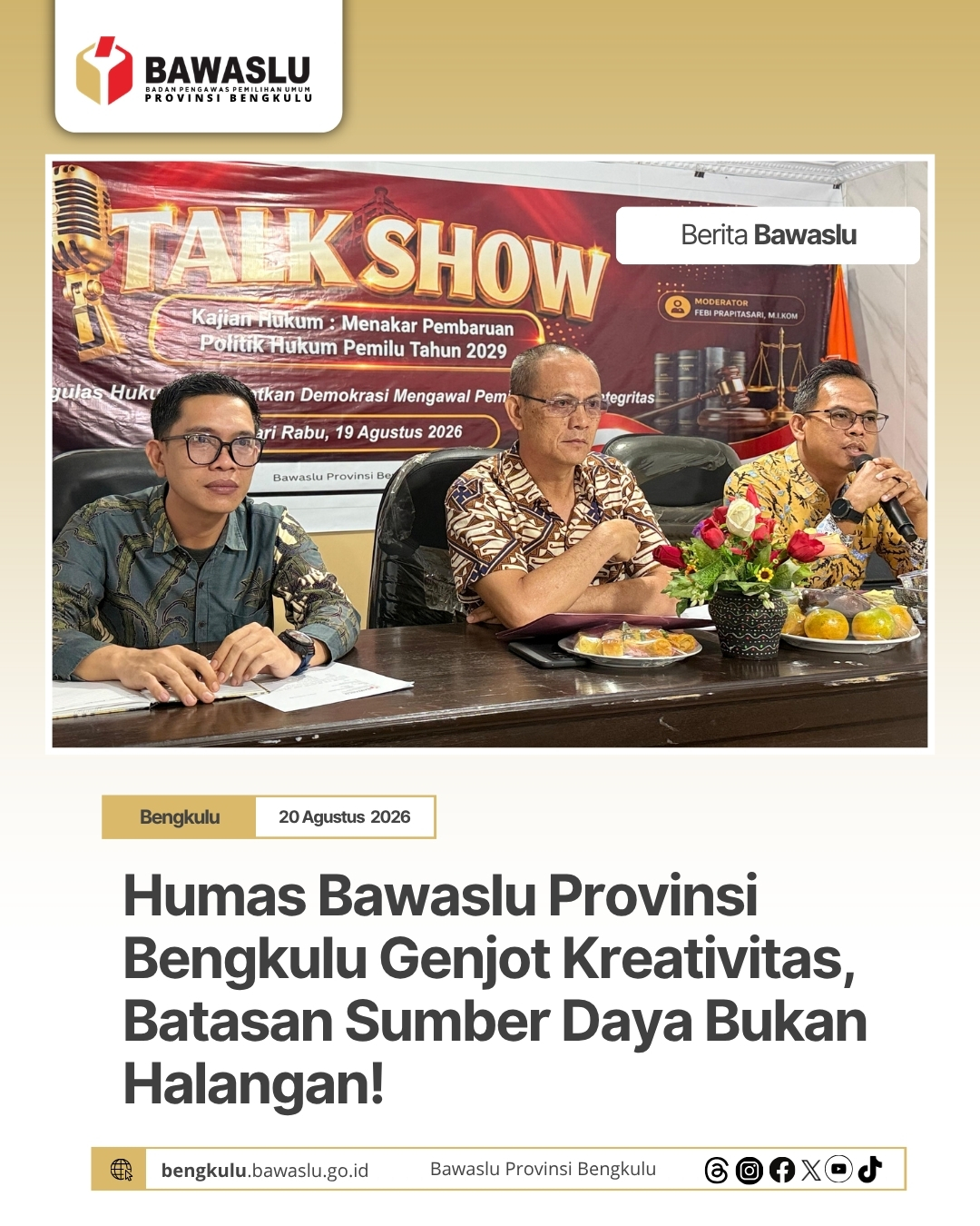 Bawaslu Bengkulu