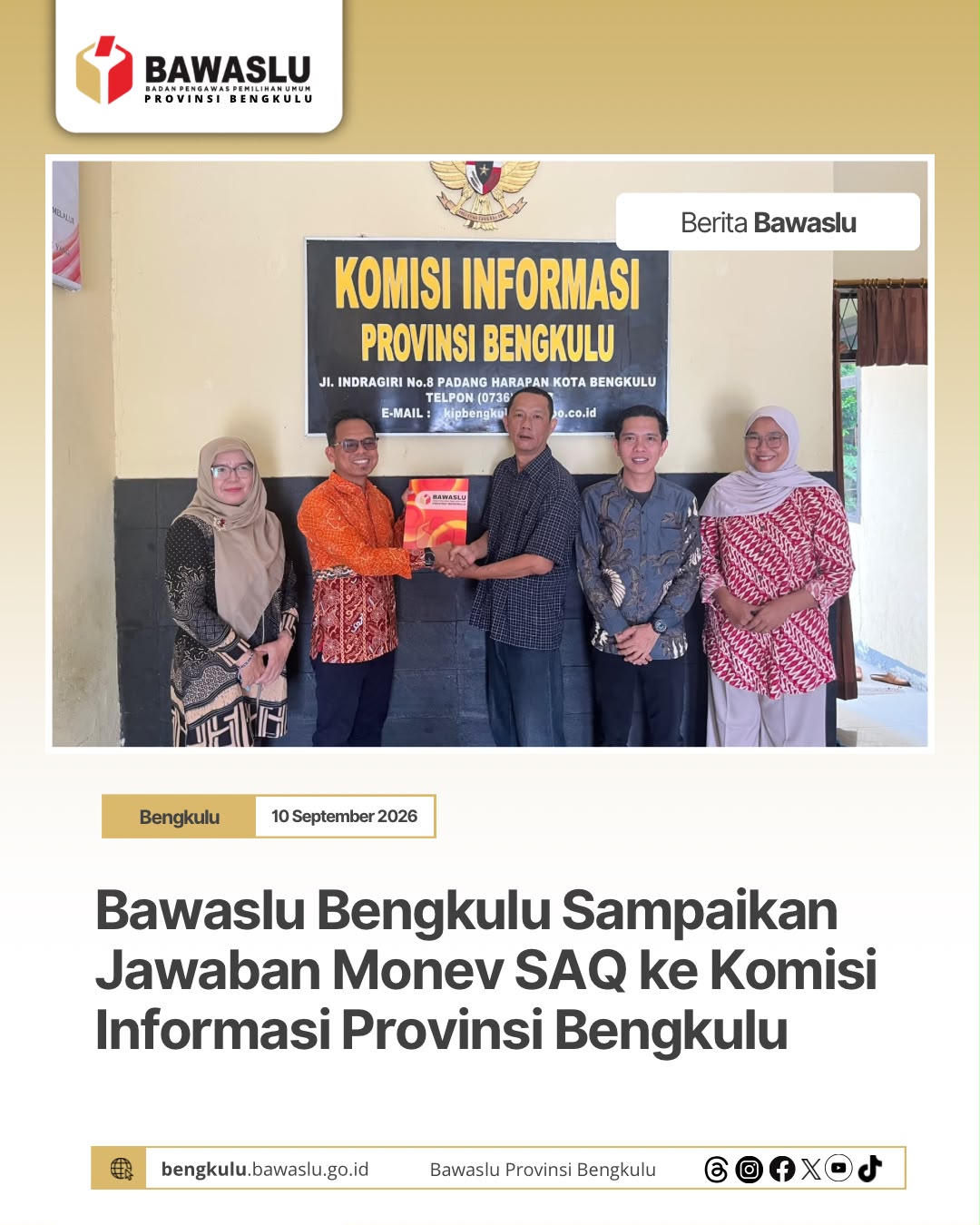 Bawaslu Bengkulu