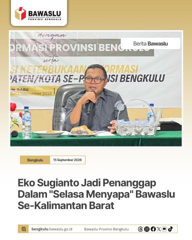 Bawaslu Bengkulu